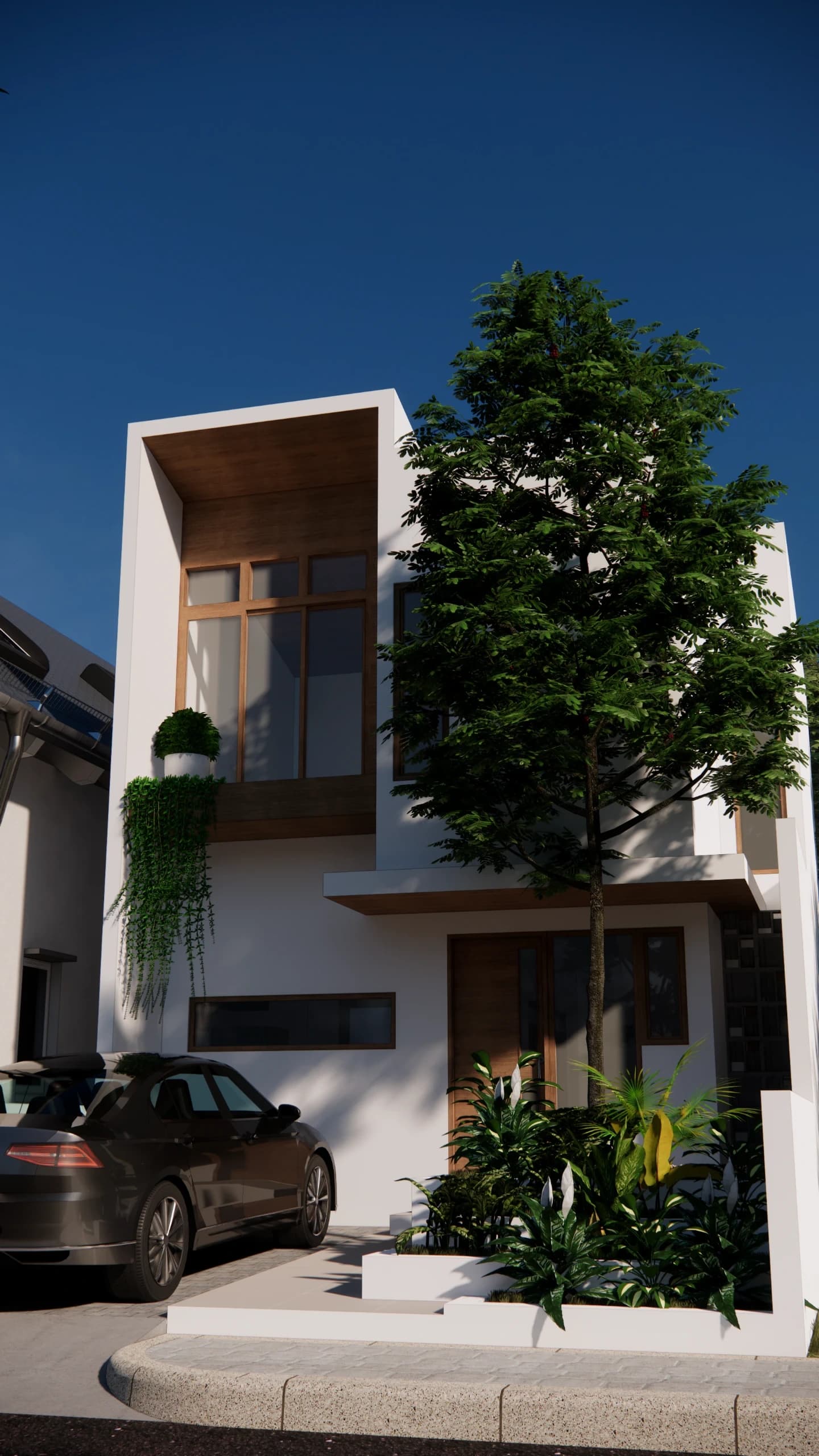 Rumah 2 Lantai Tropis 6 x 13 m - Galeri 2