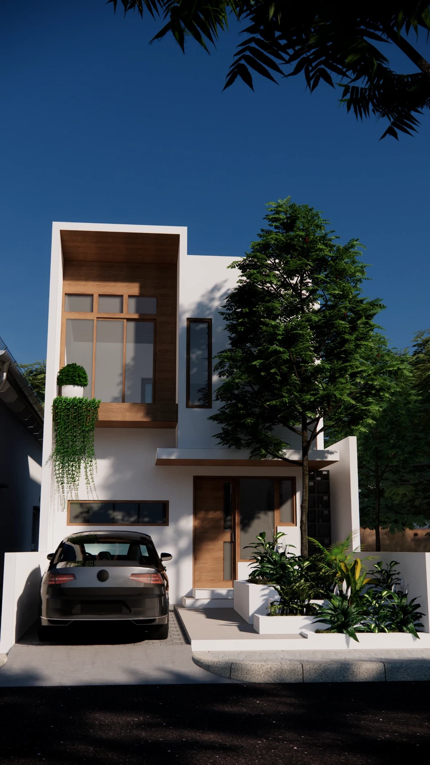 Rumah 2 Lantai Tropis 6 x 13 m - Galeri 3